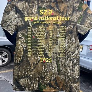 SZA Camouflage Tour T-Shirt